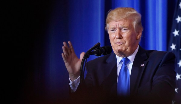 Trump stumps with take on school busing