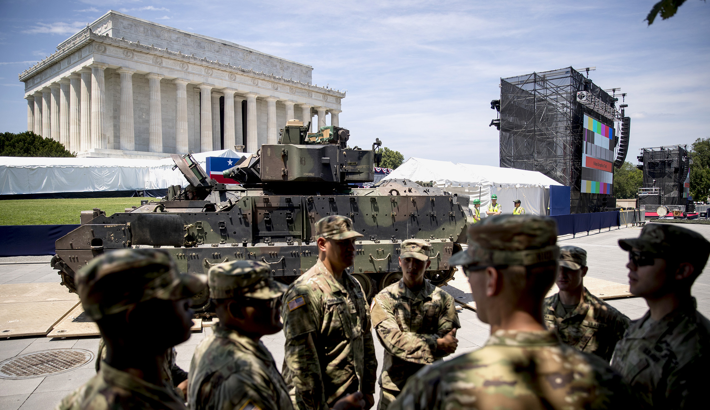 Trump’s ‘Salute to America’ sparks heated debate over militarization of the Fourth of July