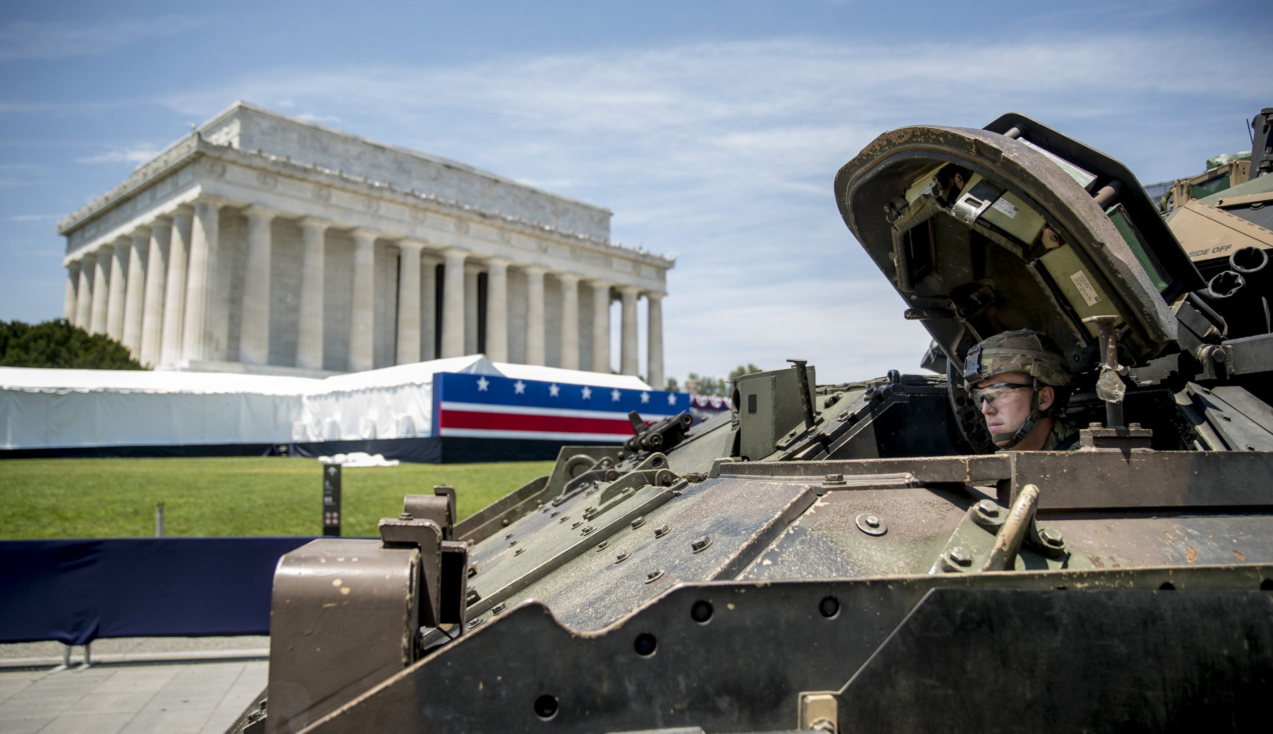 Forecast for Trump’s July Fourth celebration: Chance of storms