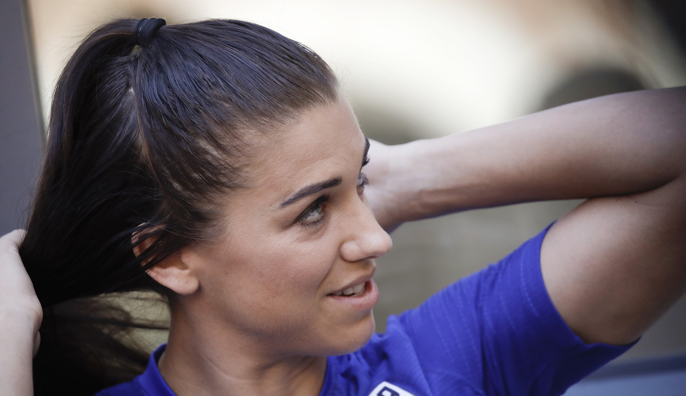 Alex Morgan defends tea-sipping celebration: Men grab ‘their sacks’