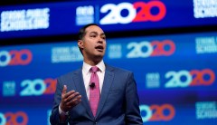 2020 Democrats rail against charter schools and flaunt big spending plans at education forum