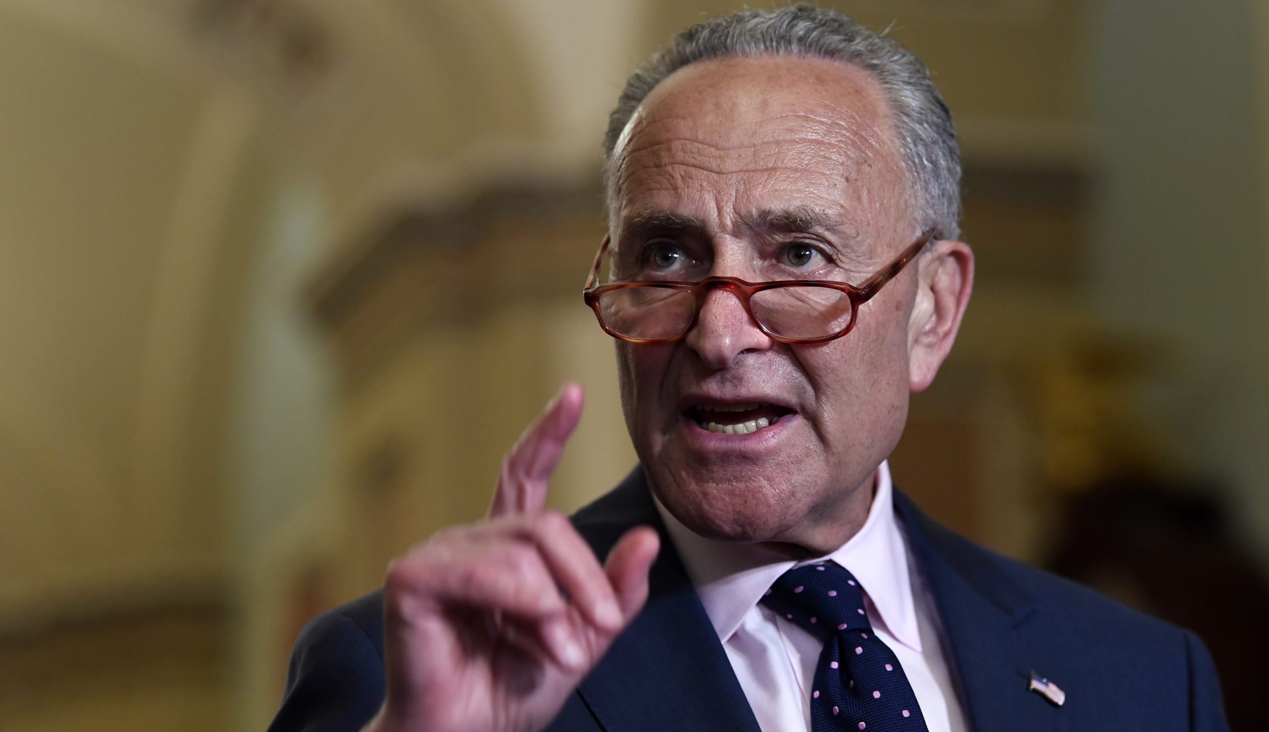 Schumer says he will donate equivalent amount of funds he received from Jeffrey Epstein