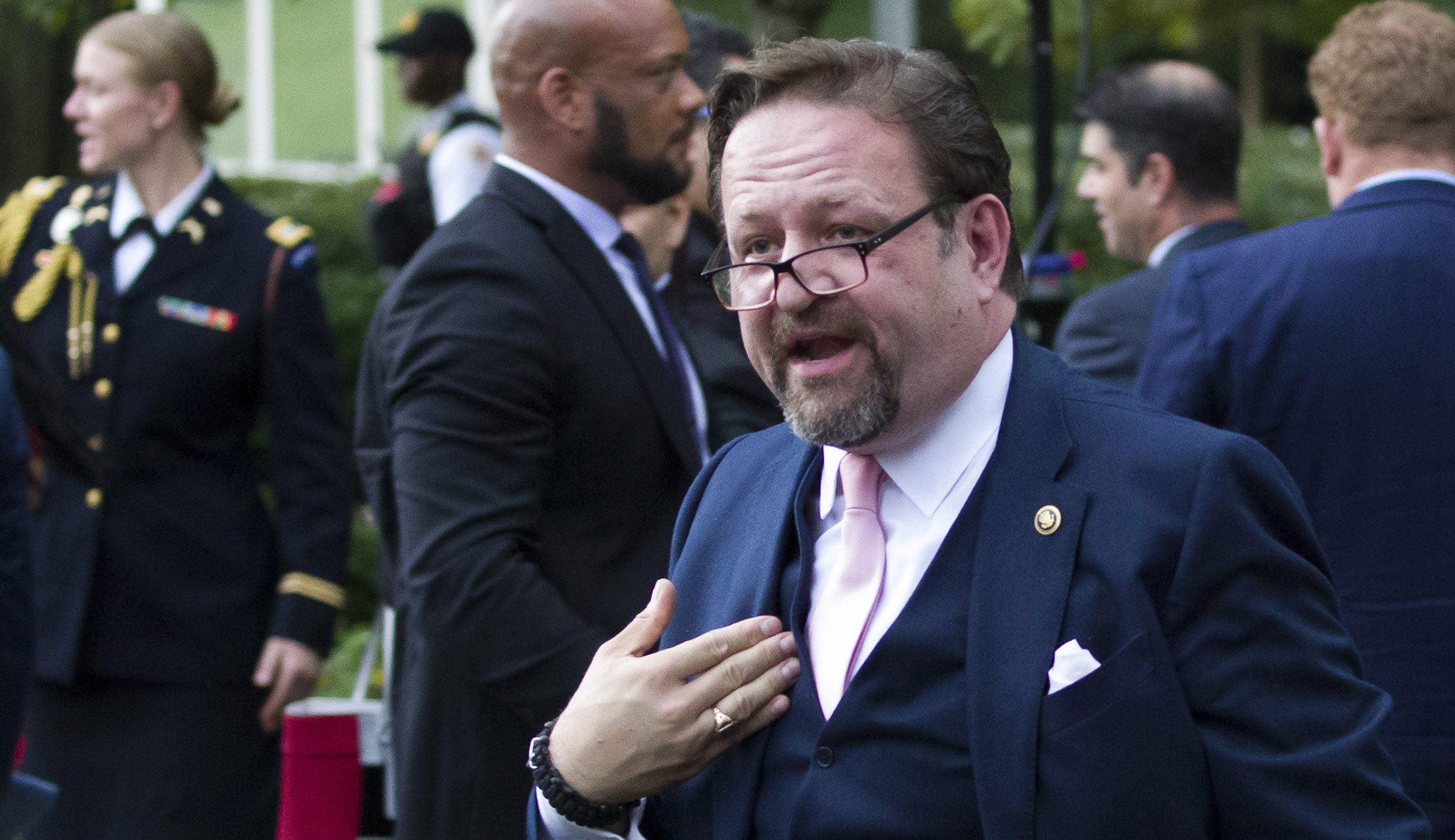 Gorka urges others to confront ‘non-journalists’ after Rose Garden clash