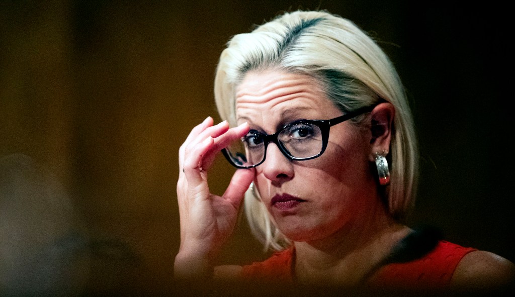 At least we can count on Kyrsten Sinema