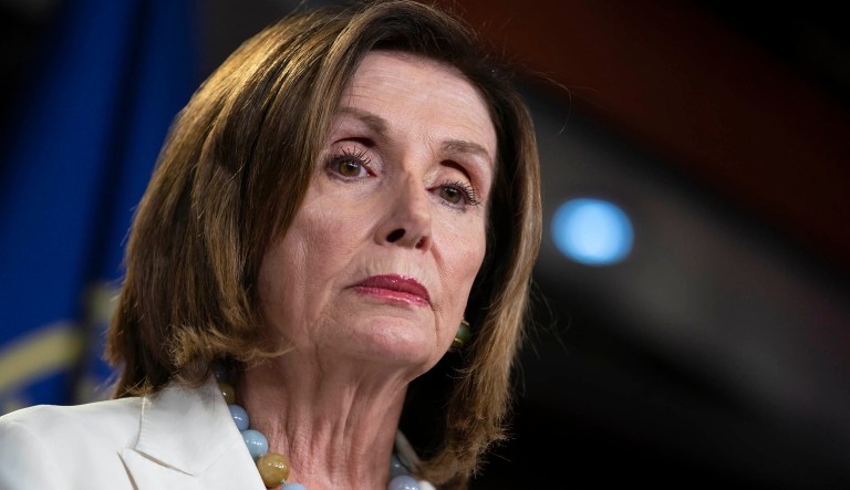 Speaker of the House Nancy Pelosi, D-California, holds a press conference.