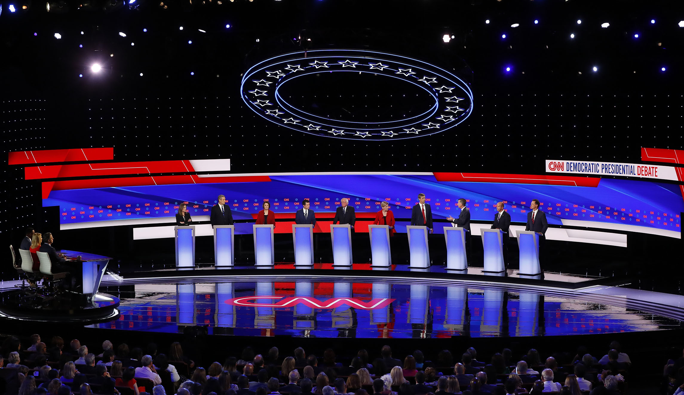 Second presidential debate sees sharp ratings decline from first round