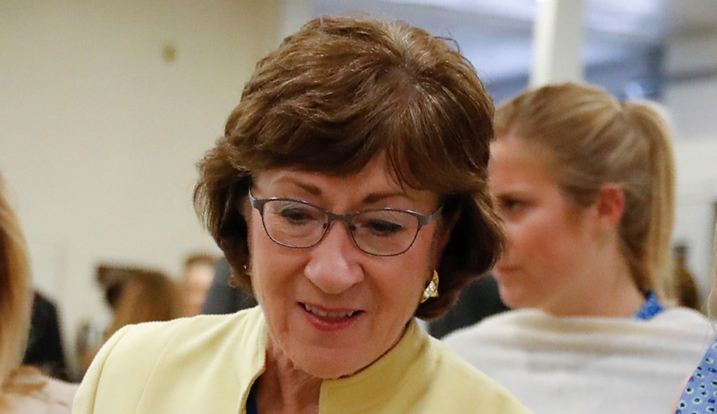Susan Collins just behind Democratic challenger in new poll