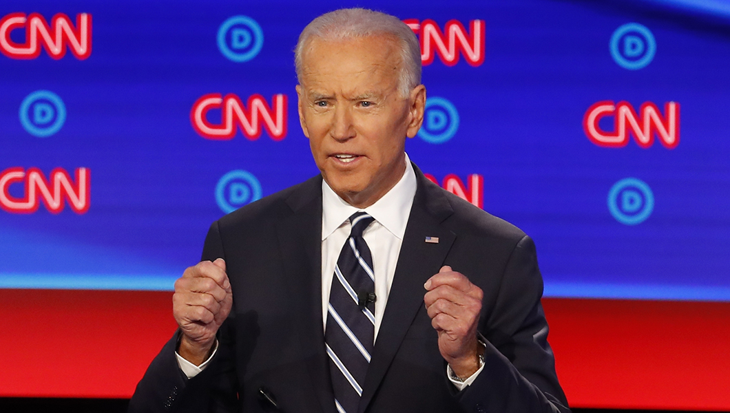 Joe Biden is hiding, and it’s working