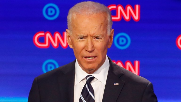 ‘That’s a lot of money’: Joe Biden hits ‘Medicare for all’ plans