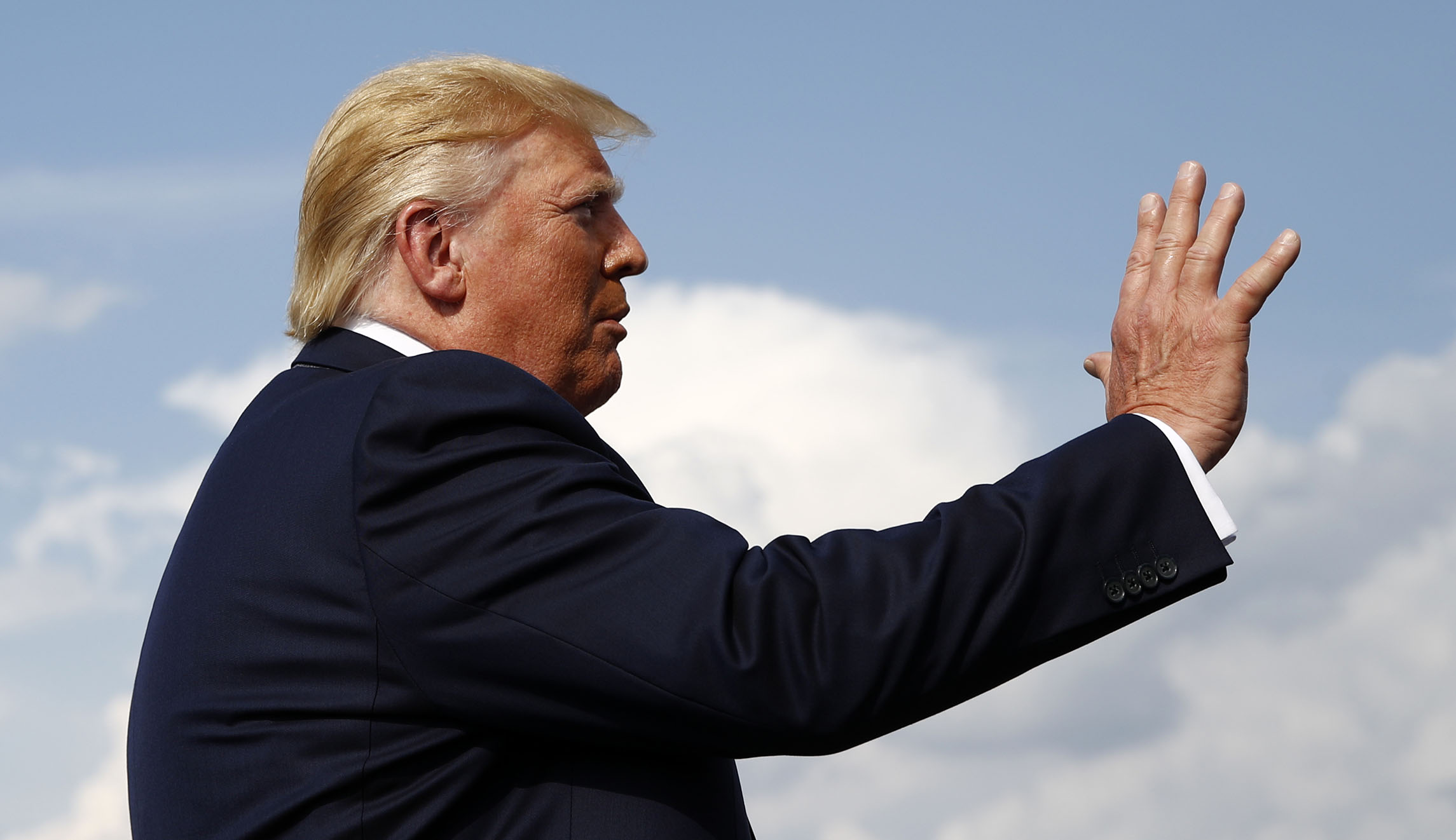 Universal background checks off the table, Trump tells NRA head