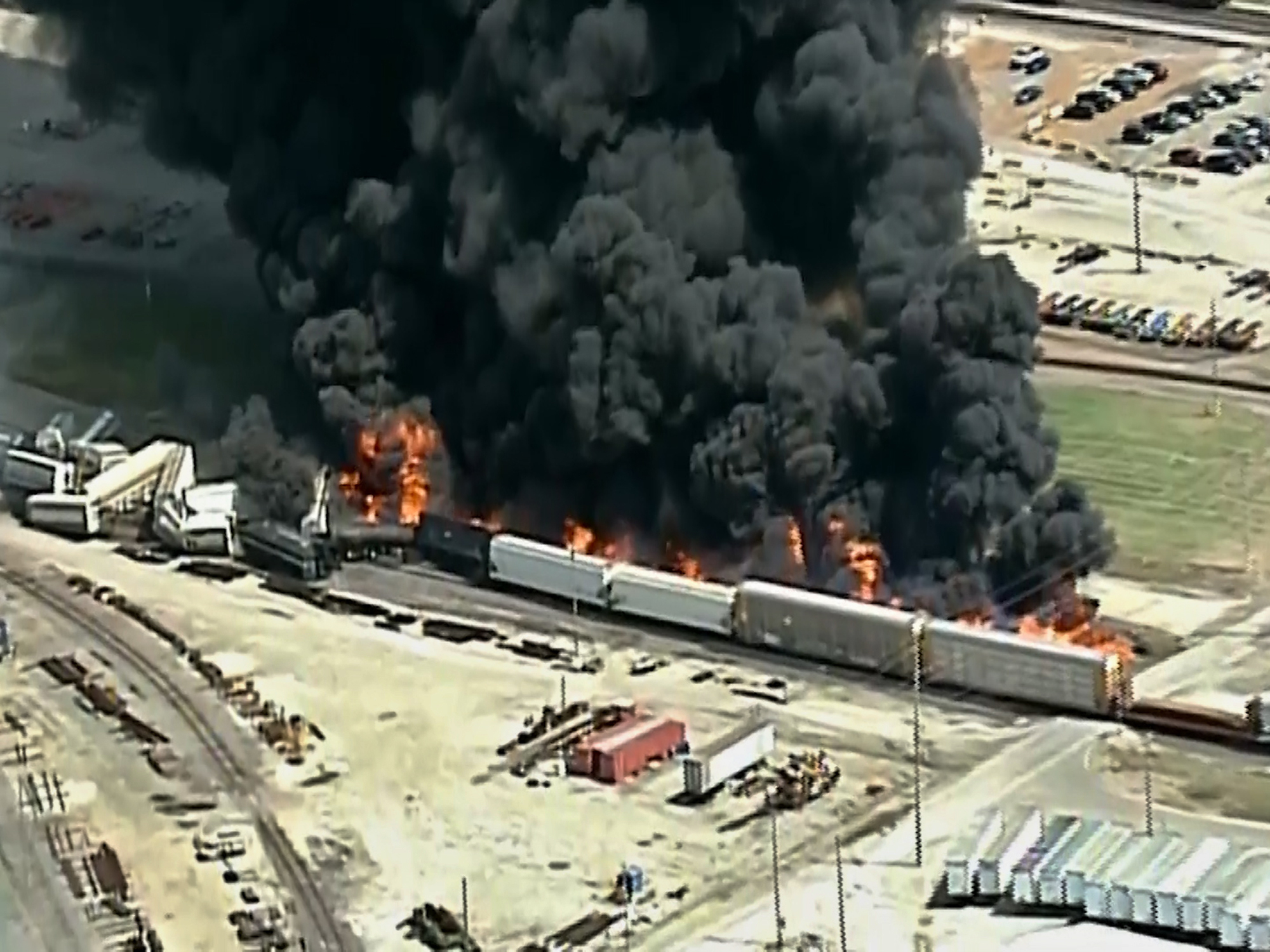 Train Derailment Illinois