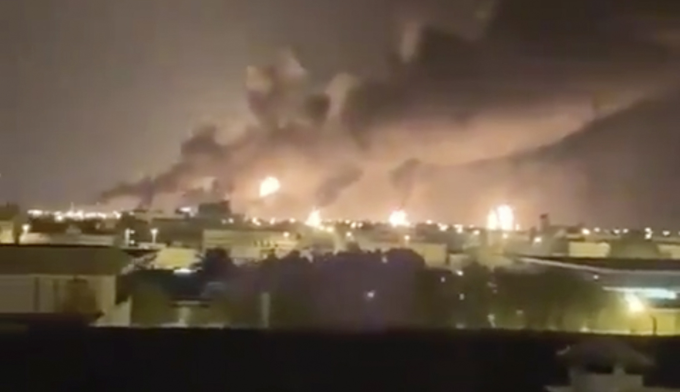 Houthi rebels launch wide-scale drone attacks on Saudi oil facilities