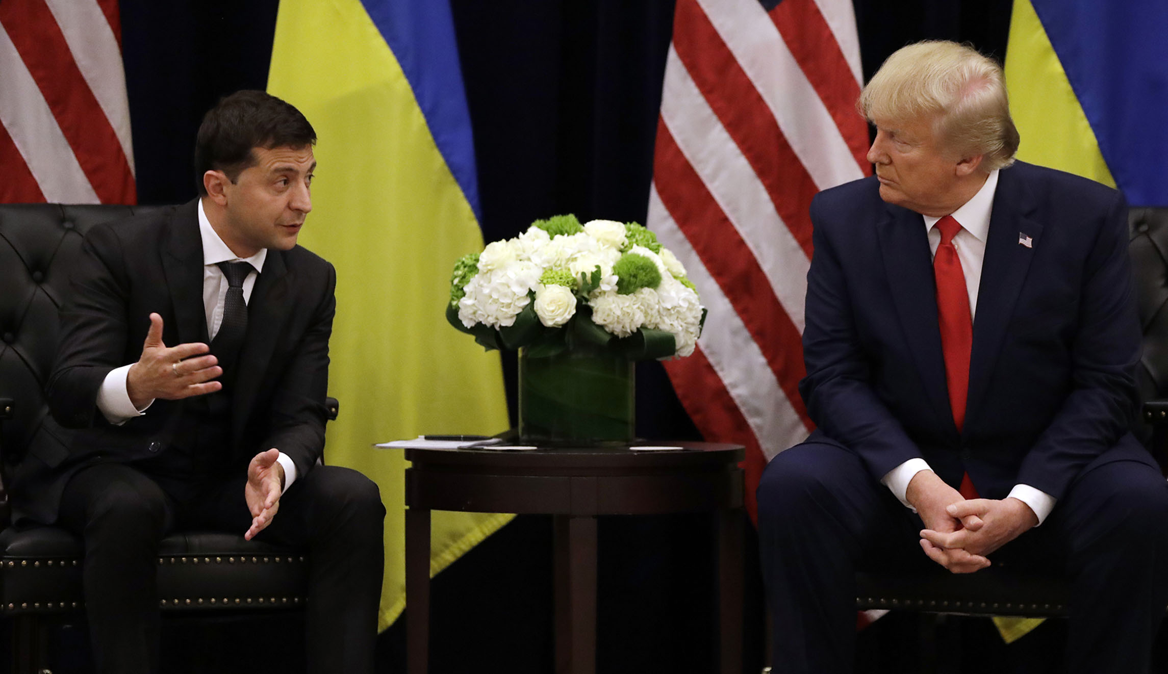 Ukrainian president says he is unlikely to release Trump call transcript
