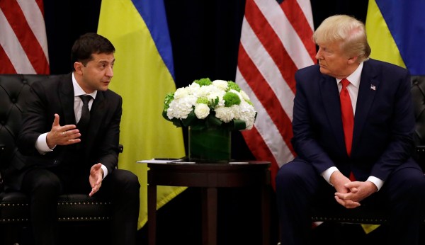 Ukrainian president says he is unlikely to release Trump call transcript