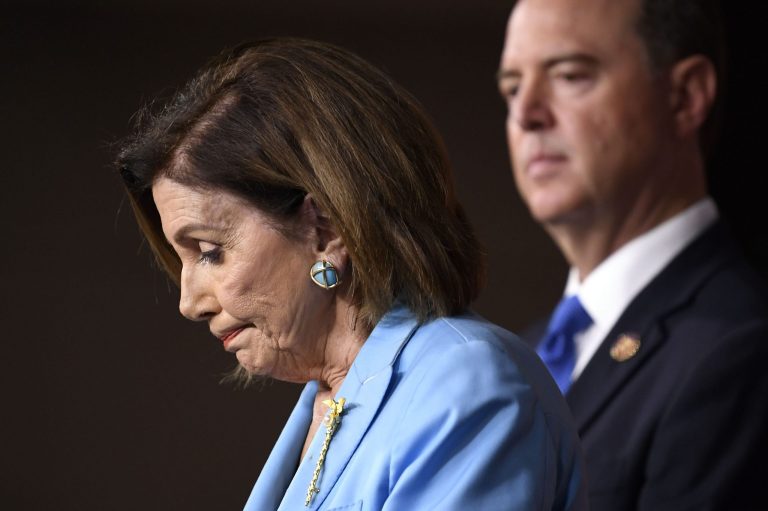 House Speaker Nancy Pelosi of Calif., and House Intelligence Committee Chairman Rep. Adam Schiff, D-Calif., are featured heavily on C-SPAN's new Impeachment Inquiry page.
