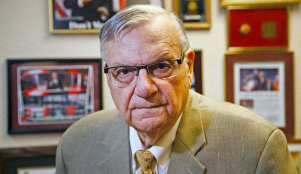 Former Sheriff Joe Arpaio insists he is still alive