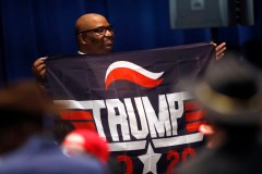 Milwaukee a showcase for Trump efforts to get minorities behind him