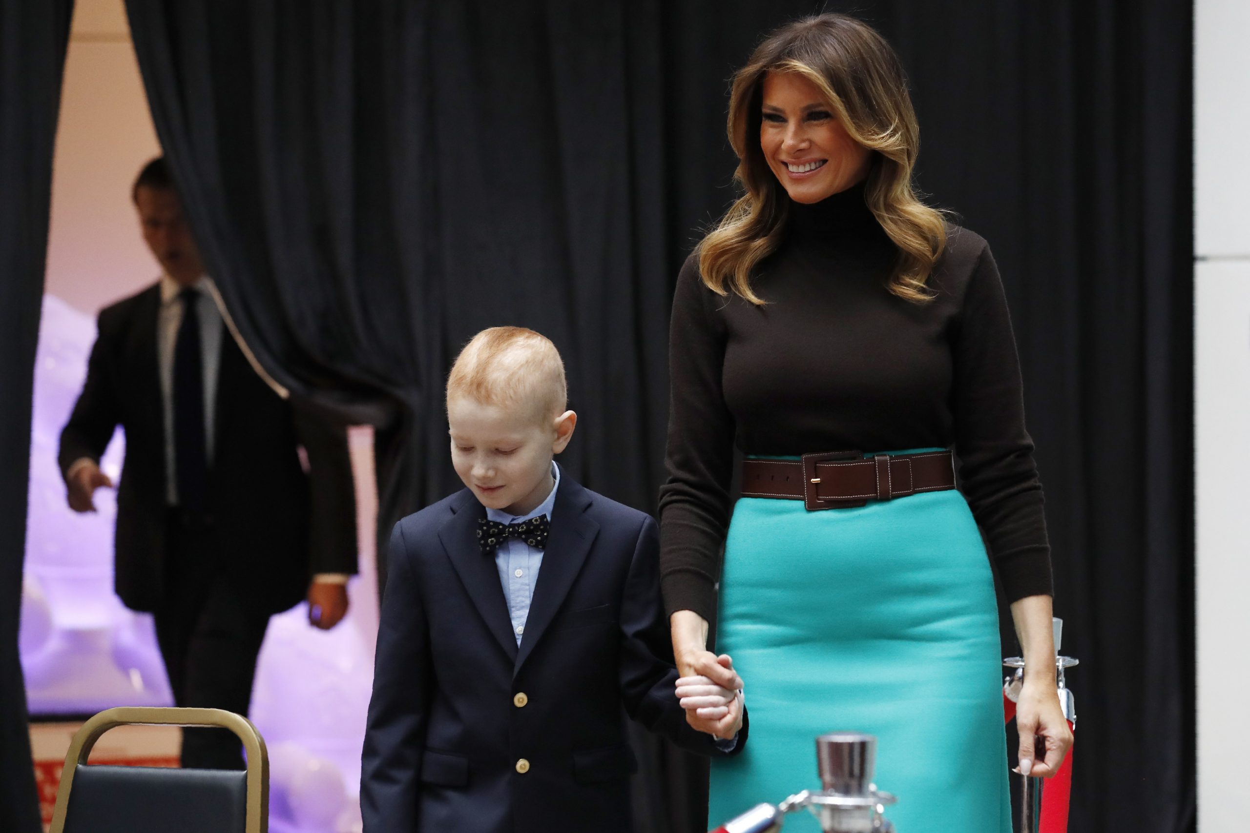 Melania Trump, Declan McCahan