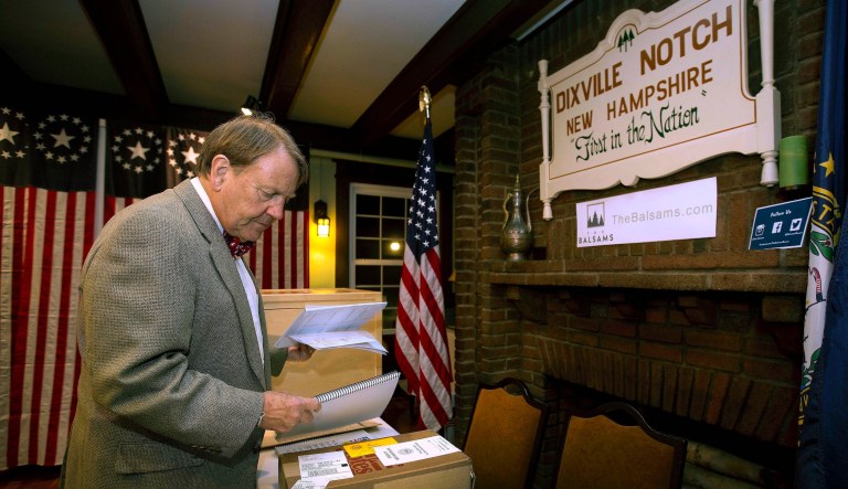 Dixville Notch cobbles together enough voters to keep first-in-nation primary voting status