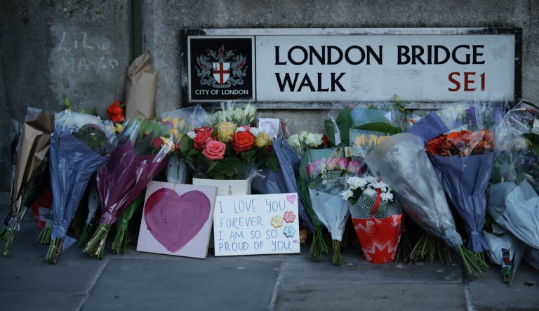 Man who wielded narwhal tusk to take down terrorist identified as British civil servant