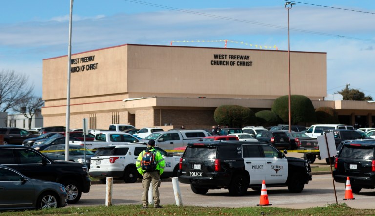 Gunman from Texas church shooting identified as 43-year-old man with criminal record