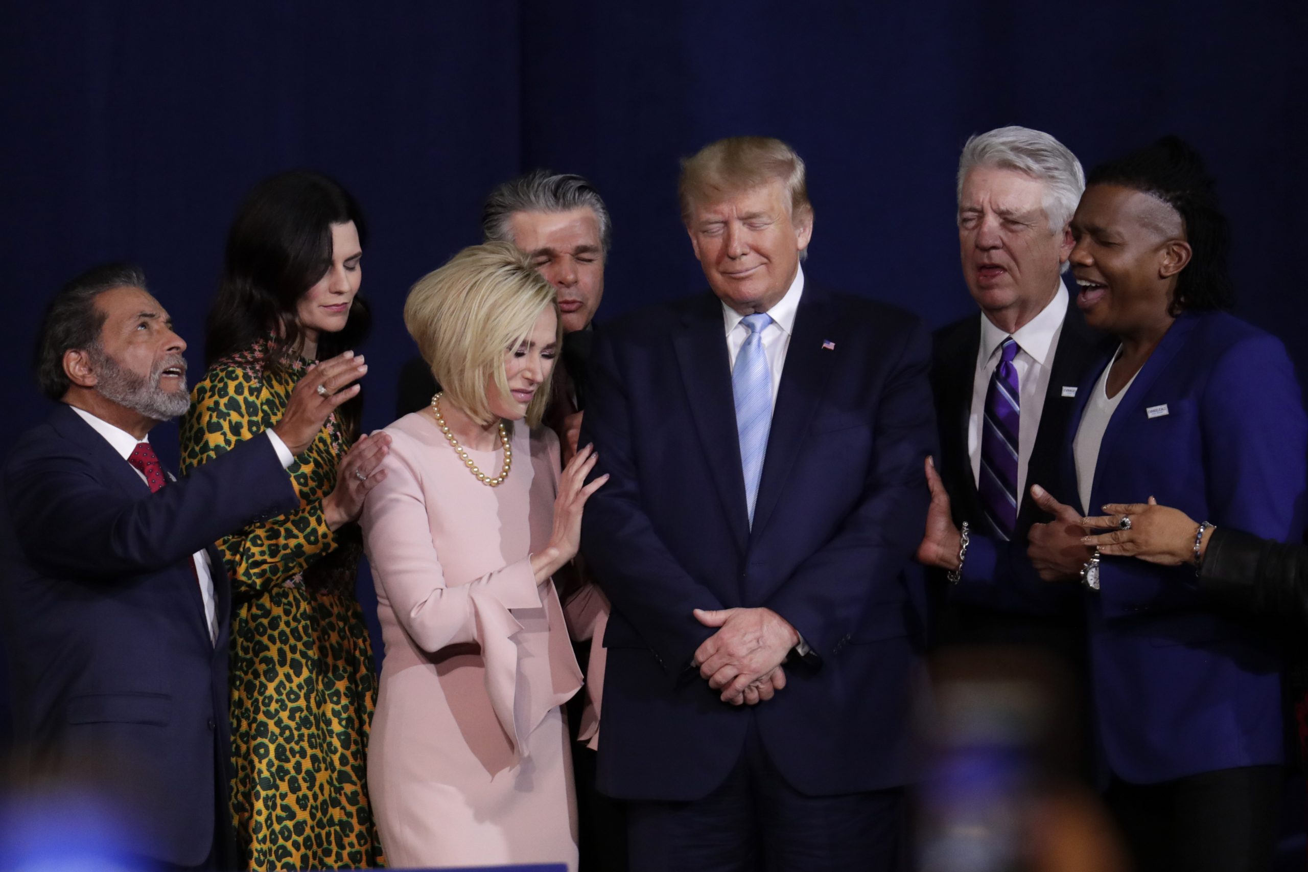 Trump’s evangelical base set to expand, ‘God’s hand’ is on him, leaders say