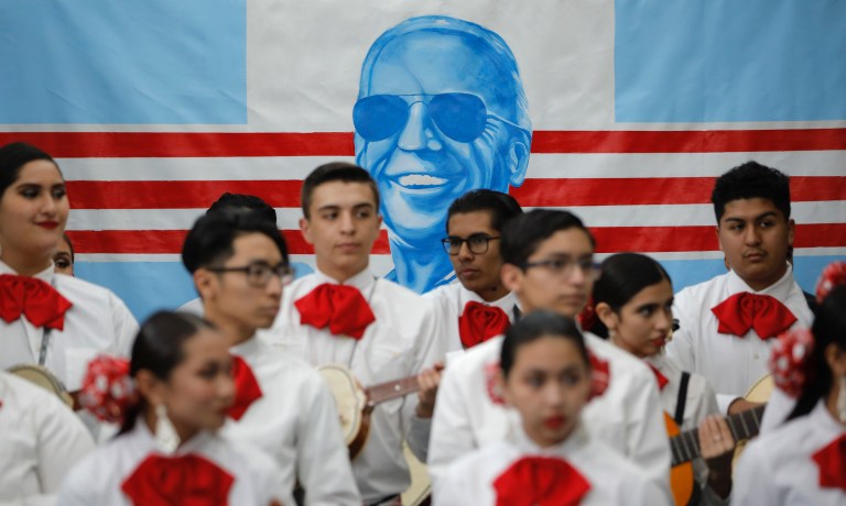 Trump allies drop $225K on Spanish-language ads to take out Biden in crucial Nevada caucus