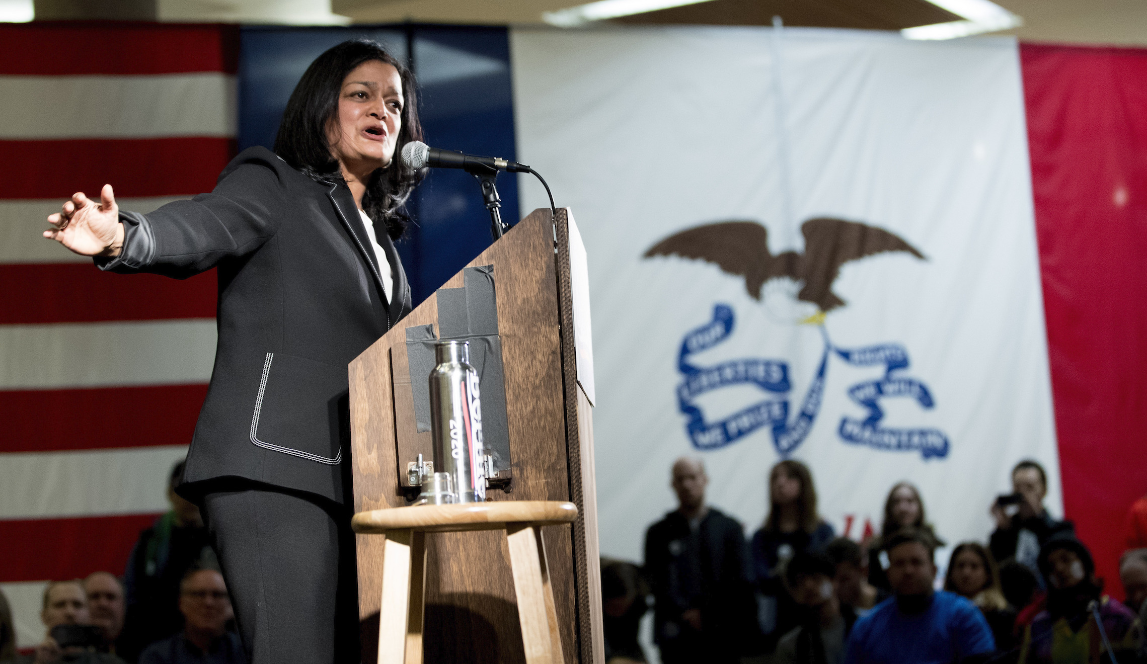 Far-left lawmaker throws support behind Biden as best chance to beat Trump