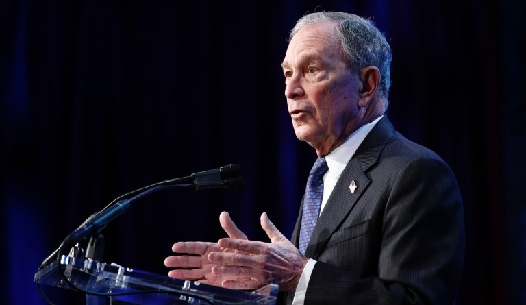 ‘What’s he delivered? Nothing’: Bloomberg rips Trump on infrastructure
