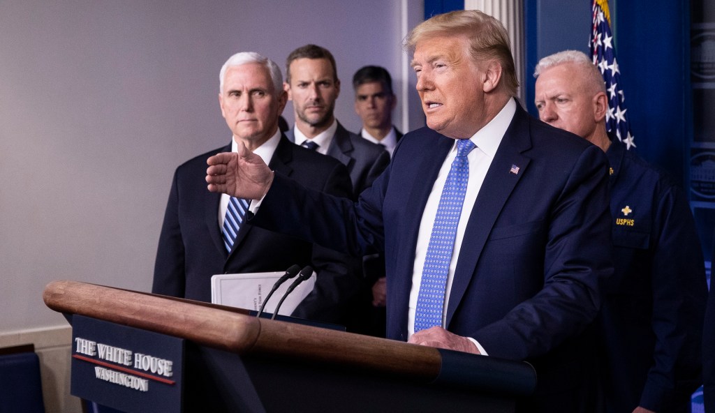 With the coronavirus pandemic, Trump administration’s true leadership on display
