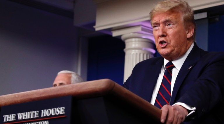 Trump promises 100,000 ventilators in 100 days as hospitals feel coronavirus crunch