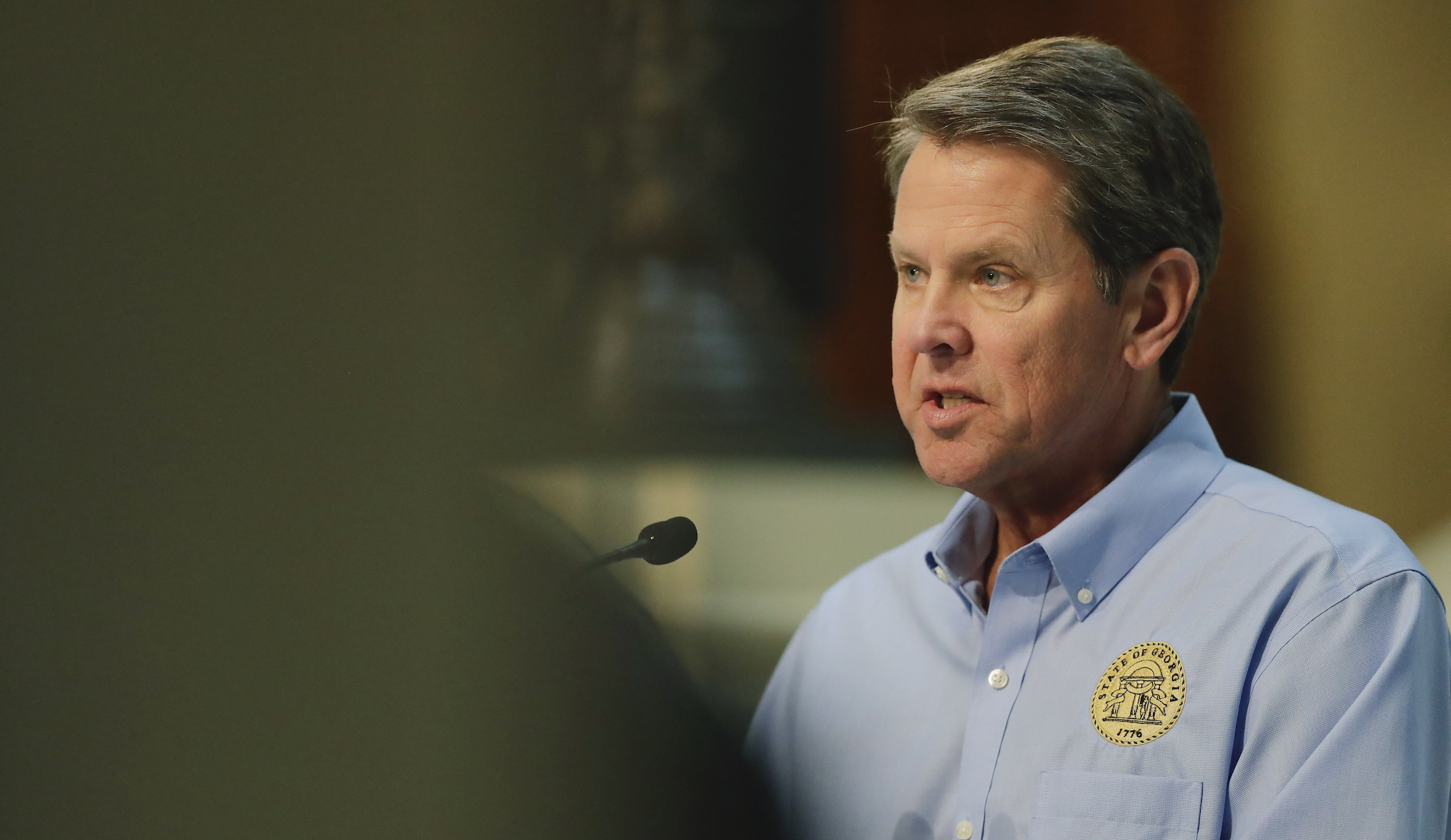 Georgia governor bans local mask mandates