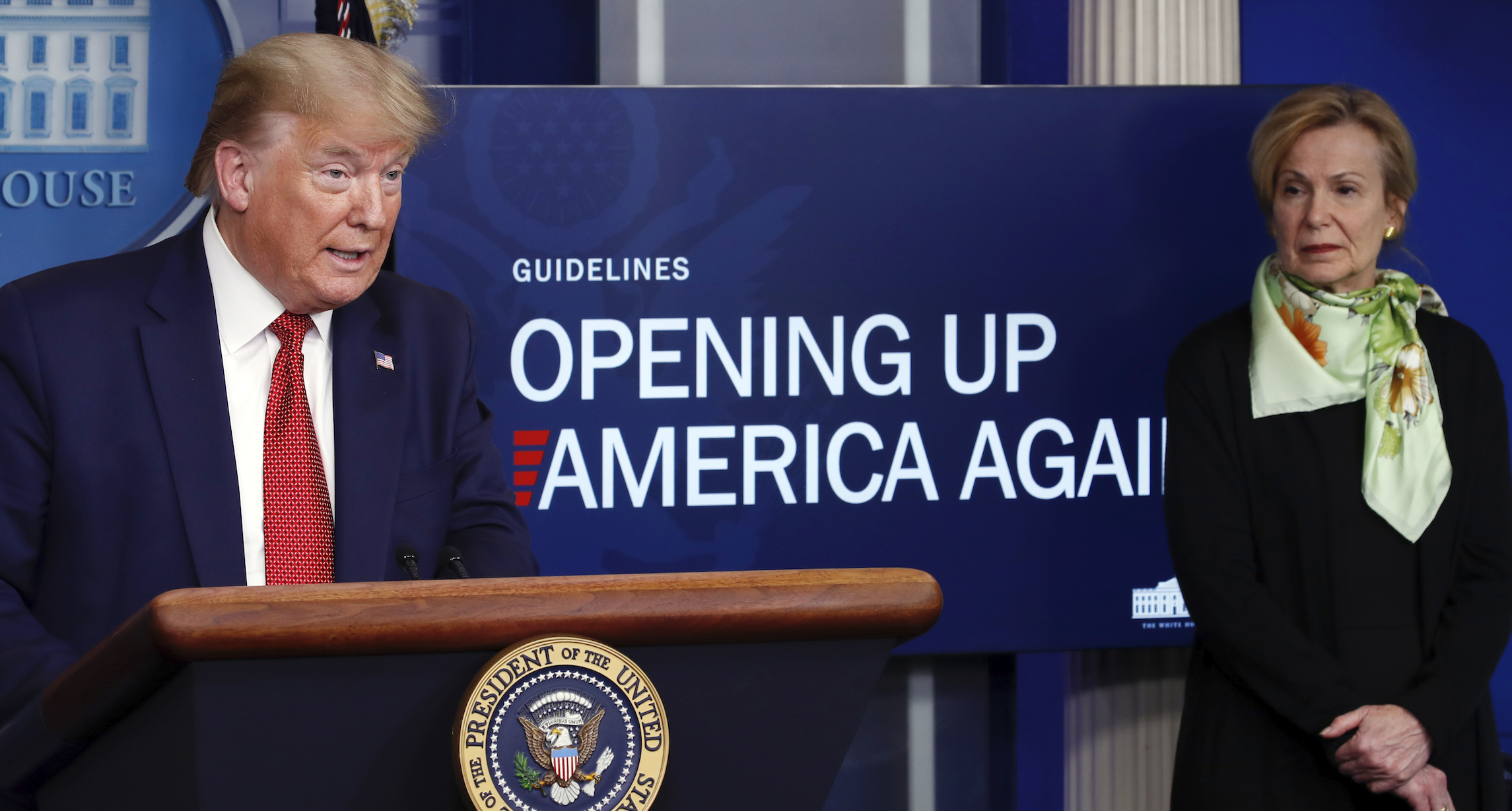 Trump unveils three-phase plan to reopen states and reach a ‘new normal’