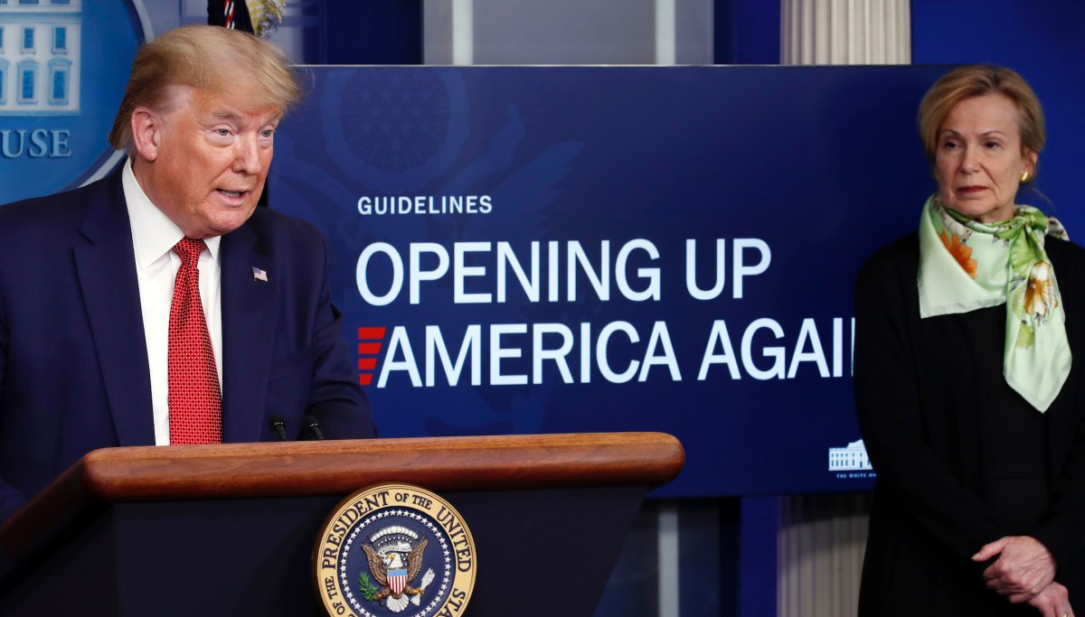 Trump unveils three-phase plan to reopen states and reach a 'new normal'