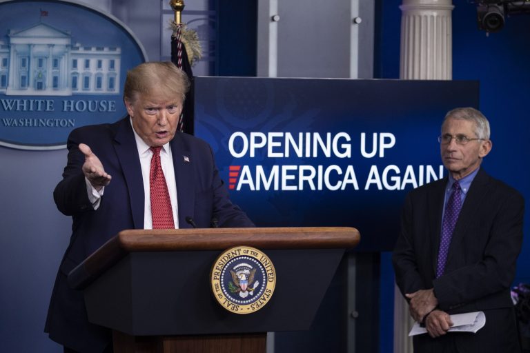 ‘Too tough’: Trump says some governors are taking stay-at-home orders too far