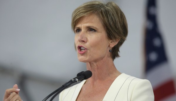 Sally Yates, ex-DOJ official fired by Trump, to raise money for Georgia Democrats