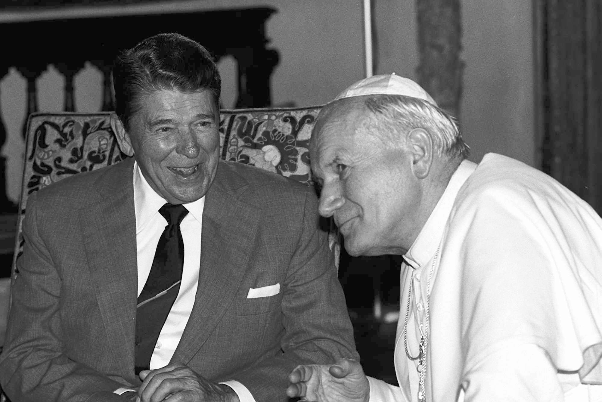 Ronald Reagan, Pope John Paul II