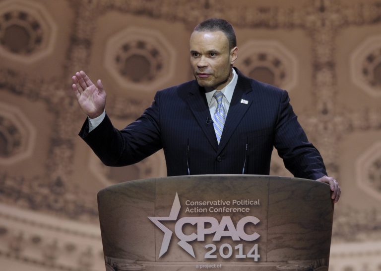 This March 6, 2014 file photo shows former Secret Service agent Dan Bongino and Maryland House candidate speaking to the Conservative Political Action Committee. He has since become a star GOP media pundit and just launched the Bongino Report.