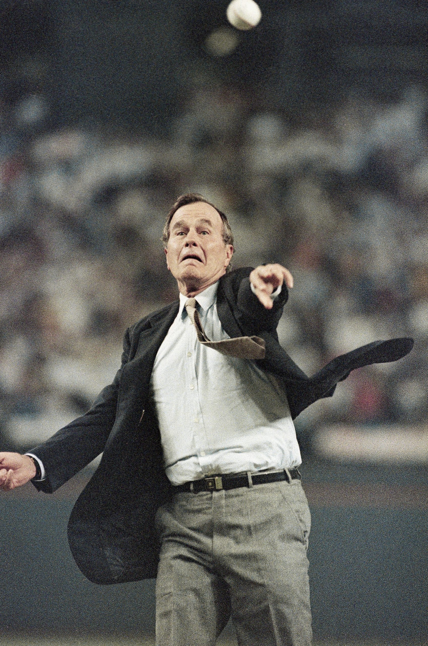 George H W Bush NL Baseball 1986