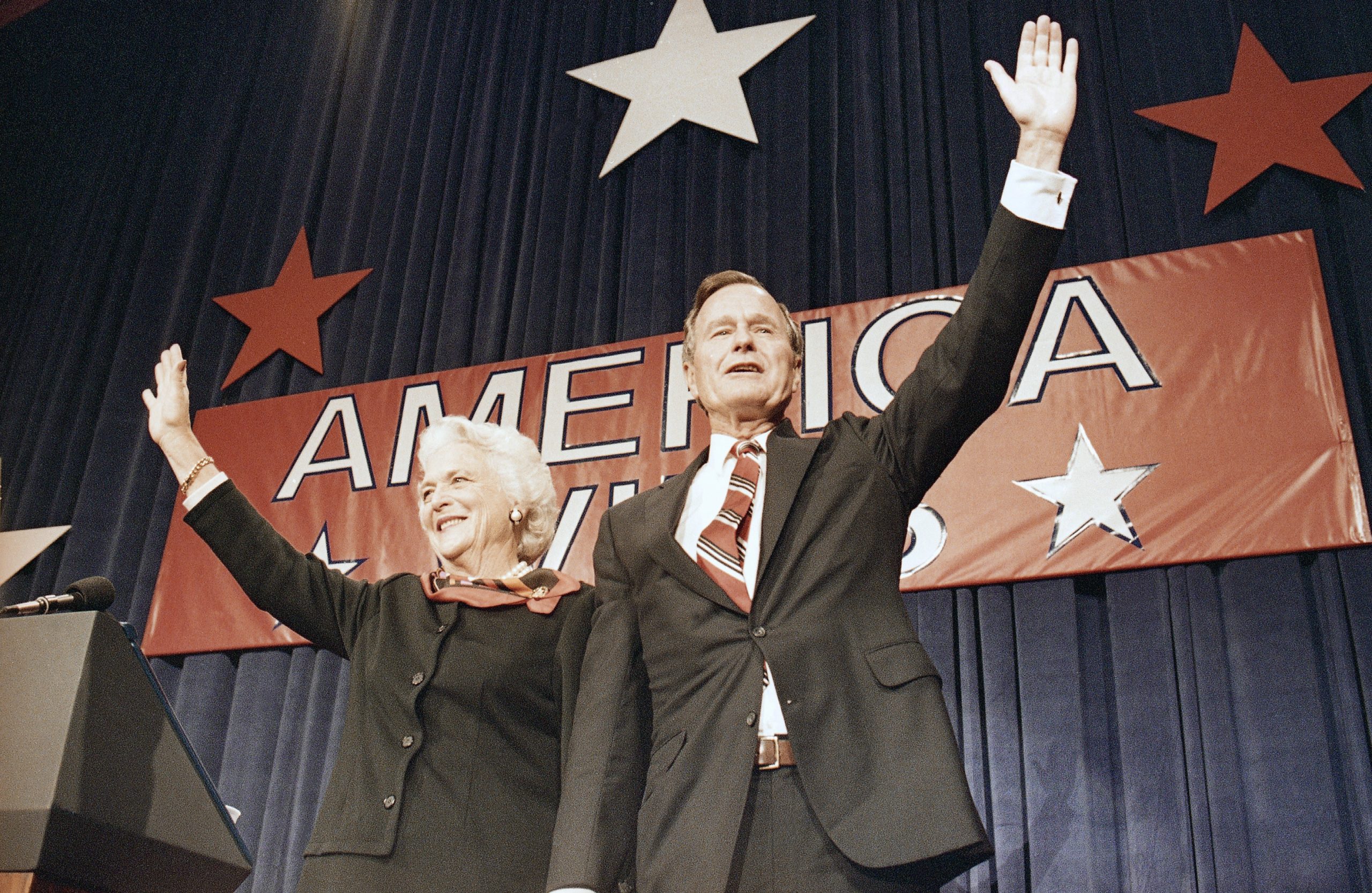 Bush Victory Rally