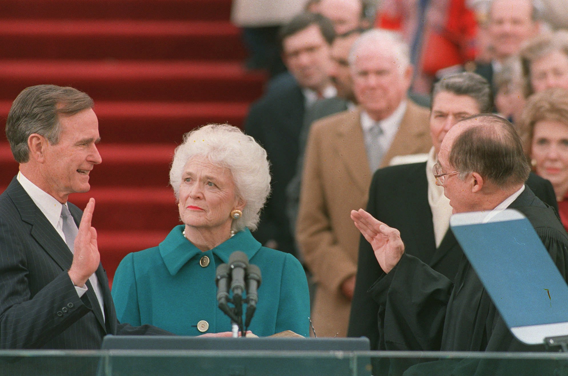INAUGURATION GEORGE BUSH