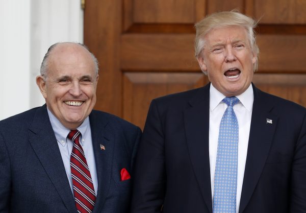Rudy Giuliani joins Trump’s legal team