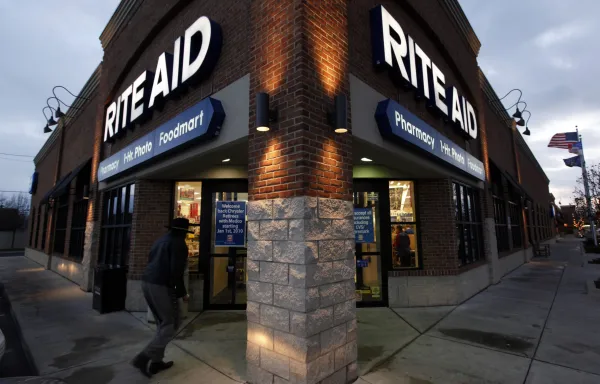 Rite Aid to close over 60 stores