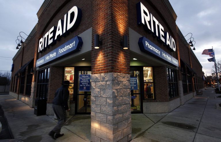 In this Dec. 15, 2009, photo, a customer enters a Rite Aid store in Detroit.