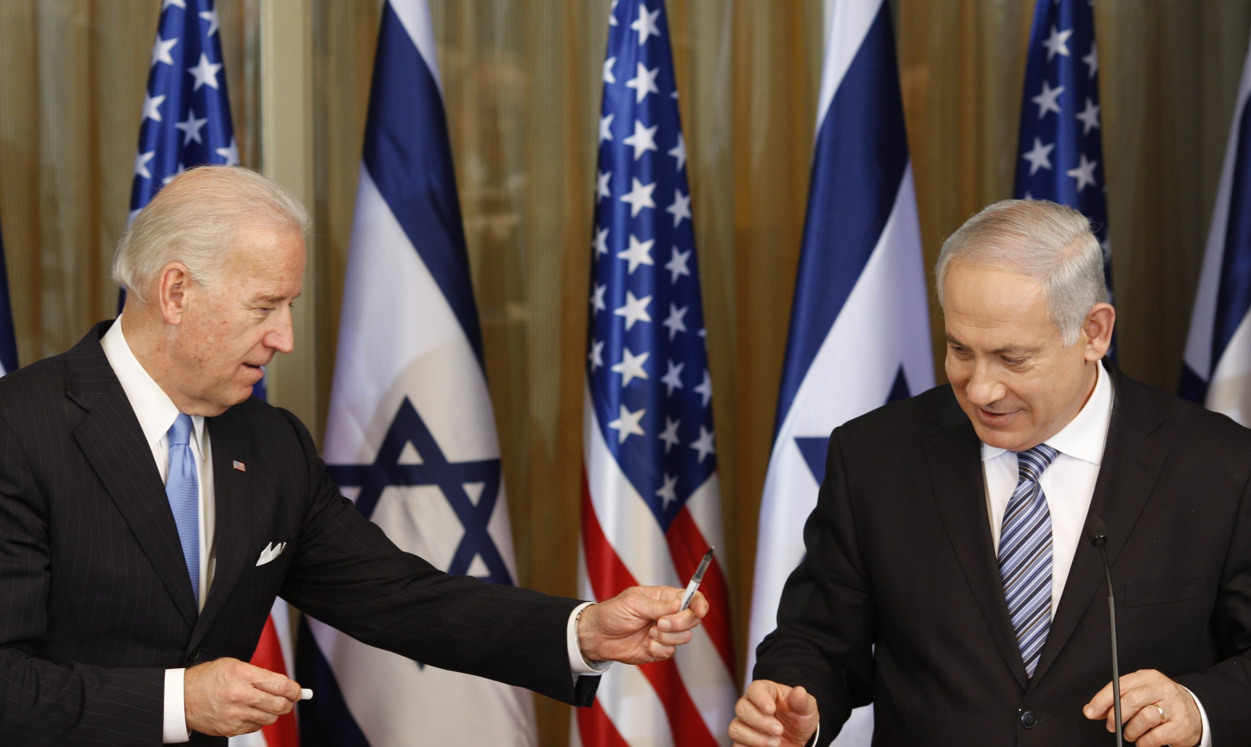 Netanyahu downplays disagreement with Joe Biden over judicial reform
