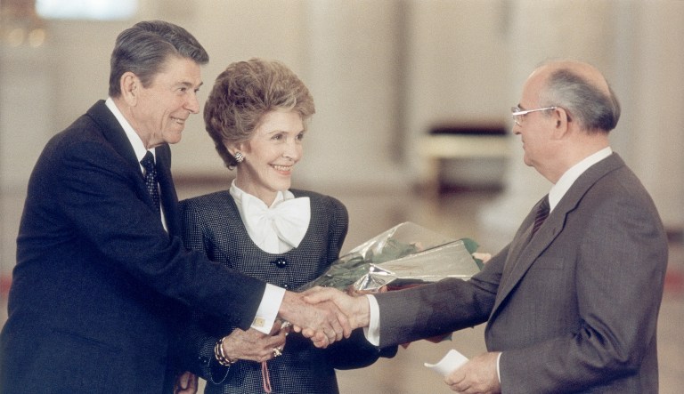 Biden compares Trump’s diplomacy to appeasing Hitler after hawks said the same about Reagan’s Russia diplomacy