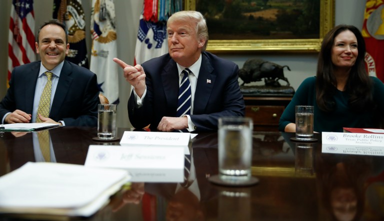 Exclusive: Top Trump allies begin legal effort to stop federal government ‘assaults’ on constitutional rights