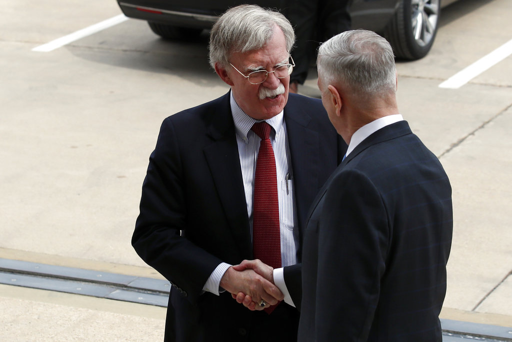 Jim Mattis to John Bolton: ‘I heard that you’re actually the devil incarnate and I wanted to meet you’