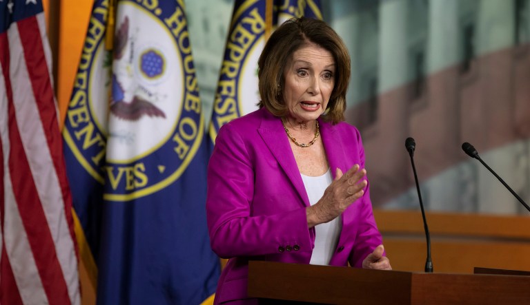 House Minority Leader Nancy Pelosi, D-Calif., tells reporters that the work of special counsel Robert Mueller must continue as President Trump suggests firing him while investigating potential ties between Russia and Trump's 2016 campaign. 