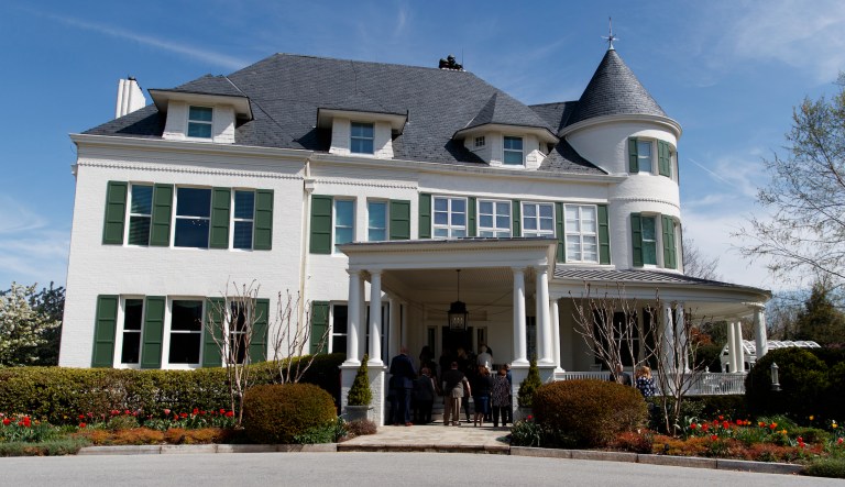 The vice president's residence, the Naval Observatory.
